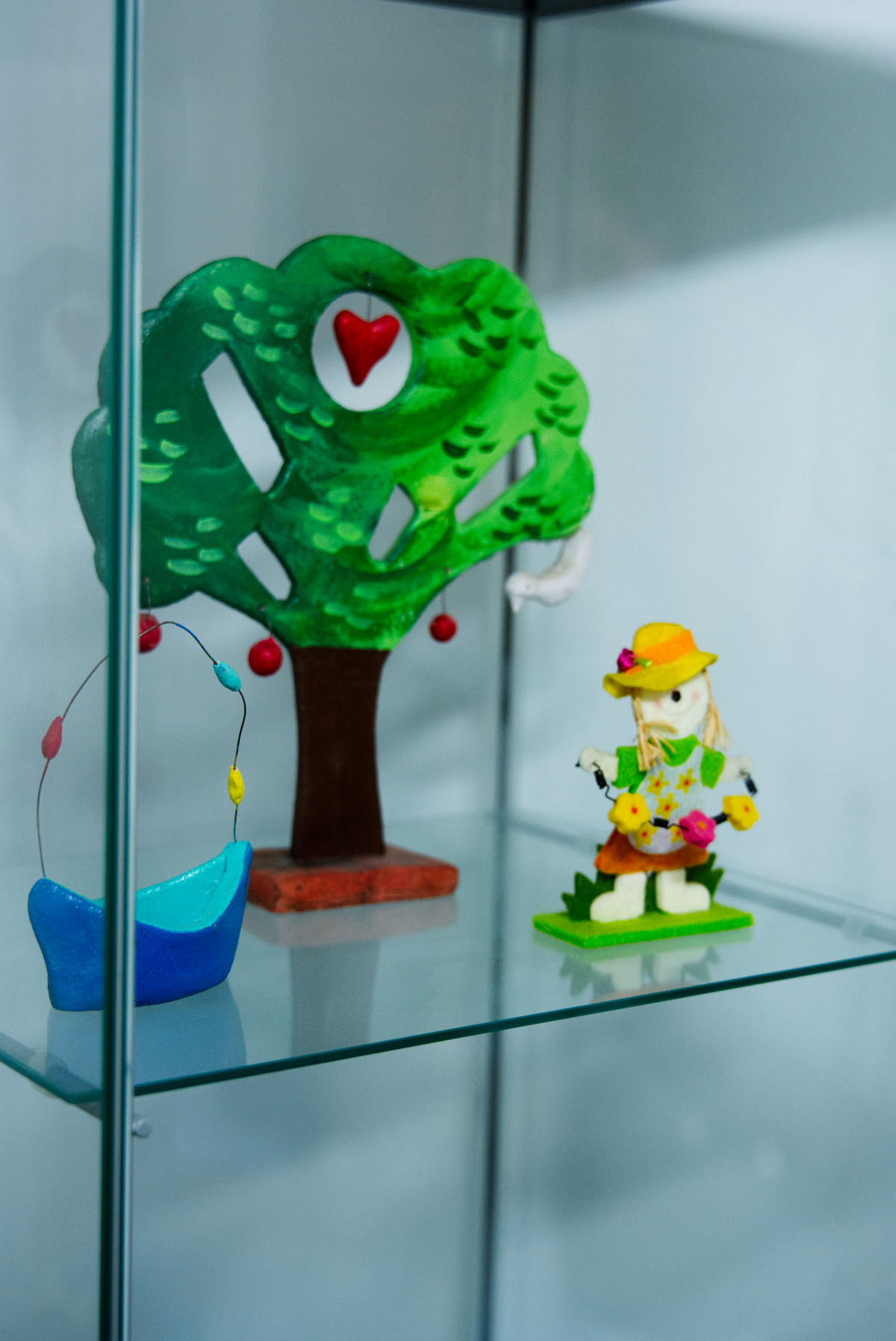 Decorative ornament in the living room of Vento Aureo Mykonos
